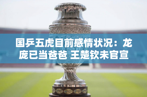 国乒五虎目前感情状况：龙庞已当爸爸 王楚钦未官宣 剩下两人单身