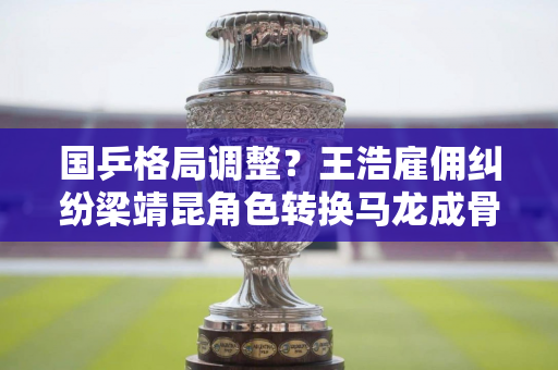 国乒格局调整？王浩雇佣纠纷梁靖昆角色转换马龙成骨干老师