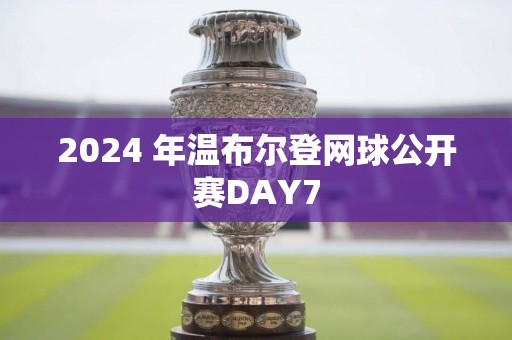 2024 年温布尔登网球公开赛DAY7