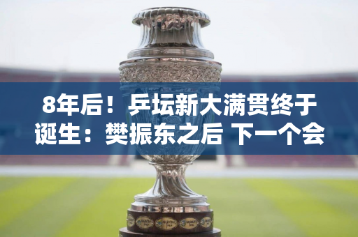 8年后！乒坛新大满贯终于诞生：樊振东之后 下一个会是谁？